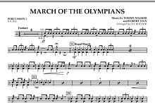 March Of The Olympians - Percussion 1 