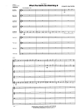 When the Saints Go Marching In - Full Score