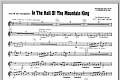 In the Hall of the Mountain King - Alto Sax 2
