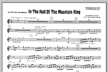 In the Hall of the Mountain King - Alto Sax 2 