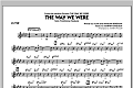 The Way We Were - Guitar