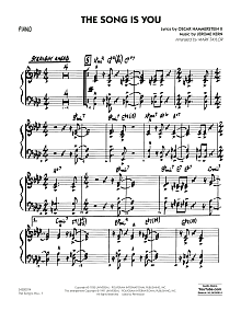 The Song Is You - Piano 