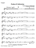 Psalm of Celebration - Bb Trumpet 1