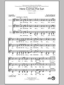Here Comes The Sun (arr. Kirby Shaw) 