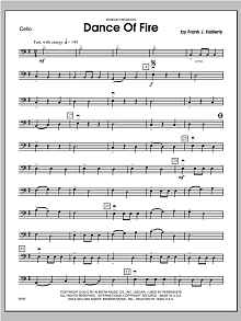 Dance Of Fire - Cello 