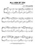 All I Ask Of You (from The Phantom Of The Opera)