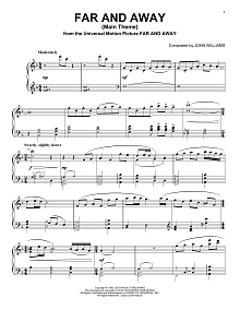 Far And Away (Main Theme) 