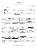 Allegro (arr. Richard Walters)