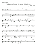 The Heavens Opened; The Angels Filled the Sky - Oboe d'amore