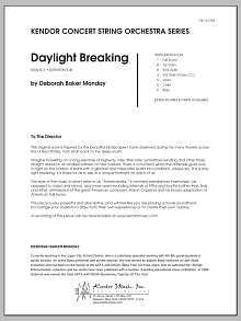 Daylight Breaking - Full Score 
