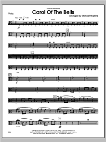 Carol of the Bells - Viola 