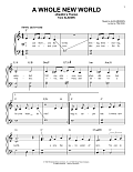 A Whole New World (from Aladdin)