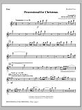 Processional For Christmas - Flute