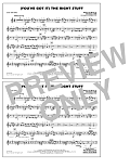 (You've Got It) The Right Stuff (arr. Ishbah Cox) - 3rd Bb Trumpet