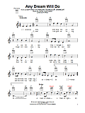 Any Dream Will Do (from Joseph and the Amazing Technicolor Dreamcoat)