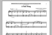A Sad Song 