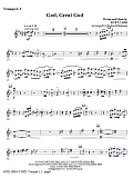 God, Great God - Bb Trumpet 2,3