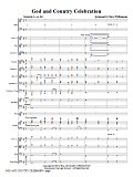 God And Country Celebration (Medley) - Full Score