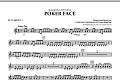Poker Face - Bb Clarinet 3