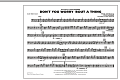 Don't You Worry 'Bout A Thing - Electric Bass
