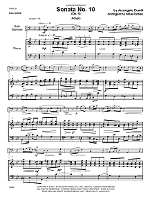 Sonata No. 10 (Op. 5) - Piano Accompaniment 
