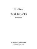 Fast Dances (for 2 Harps) - Score & Parts