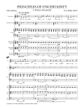 Principles Of Uncertainty - Score
