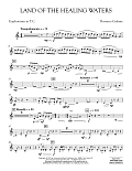Land of the Healing Waters - Euphonium in Treble Clef