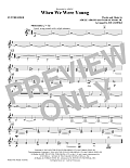 When We Were Young (arr. Ed Lojeski) - Synthesizer