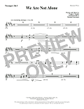 We Are Not Alone - Bb Trumpet 2,3