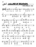Lullaby Of Broadway (High Voice)