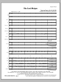 The Lord Reigns - Full Score