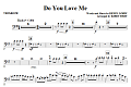 Do You Love Me - Trombone