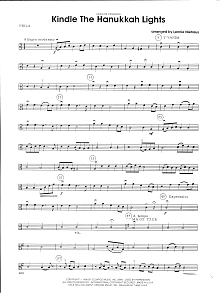 Kindle The Hanukkah Lights - Viola 