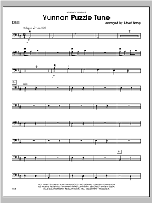Yunnan Puzzle Tune - Bass 