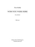 Wish You Were Here - Full Score