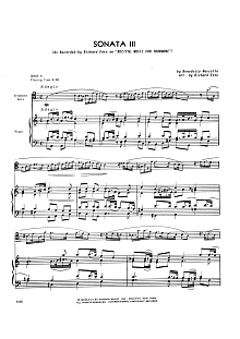 Sonata Iii - Piano Accompaniment 