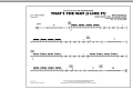 That's the Way (I Like It) - Aux Percussion