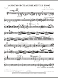 Variations on A Korean Folk Song - Violin 1