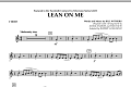 Lean On Me - F Horn