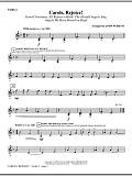 Carols, Rejoice! (Medley) - Violin 2