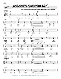 Nobody's Sweetheart (arr. Robert Rawlins)