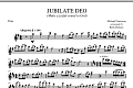 Jubilate Deo - Flute