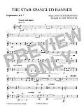 The Star-Spangled Banner (arr. Eric Whitacre) - Euphonium 1 TC in C