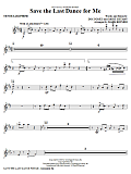 Save The Last Dance For Me (arr. Mark Brymer) - Tenor Saxophone