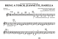 Bring a Torch, Jeannette, Isabella - Violin 3 (Viola Treble Clef)