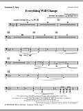 Everything Will Change - Trombone 3/Tuba