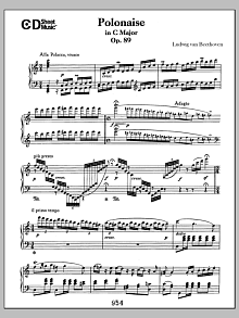 Polonaise In C Major, Op. 89 