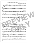 Sweet Georgia Brown (arr. Matt Conaway & Jack Holt) - Eb Alto Sax