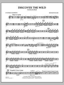 Discover The Wild - Bb Tenor Saxophone 